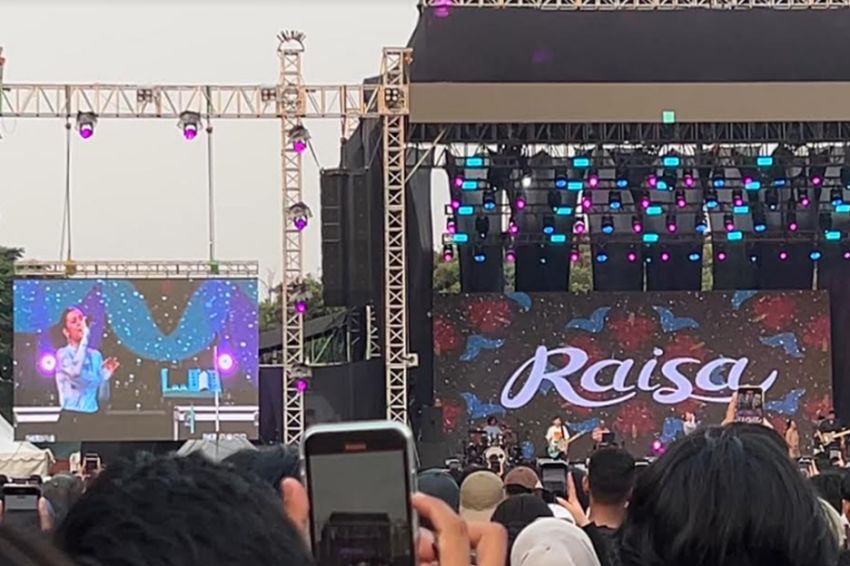 Raisa Bikin Penonton Sounds Fest 2024 Menggalau Bersama