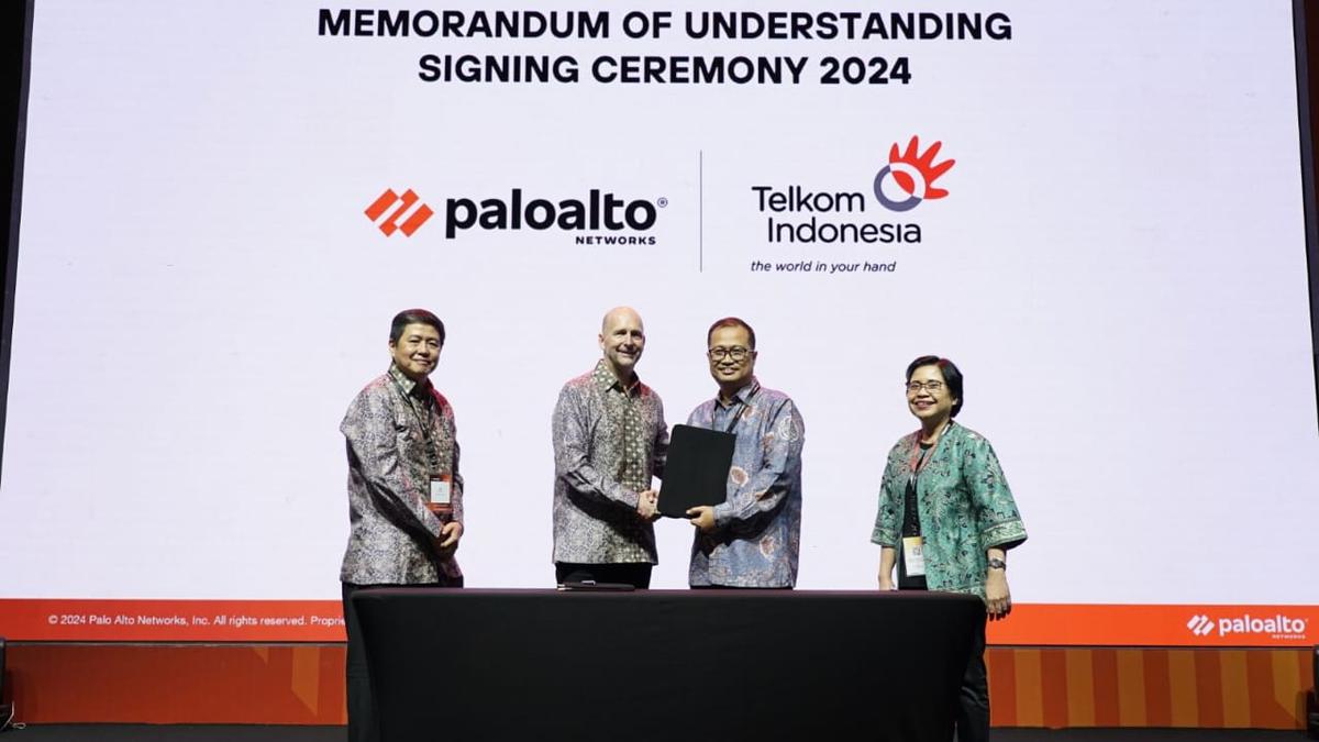 Telkom Gandeng Palo Alto Networks Guna Perkuat Keamanan Siber