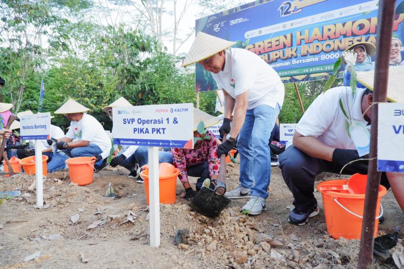 Pupuk Kaltim Dorong Pemulihan Lahan Eks Tambang di Kawasan IKN